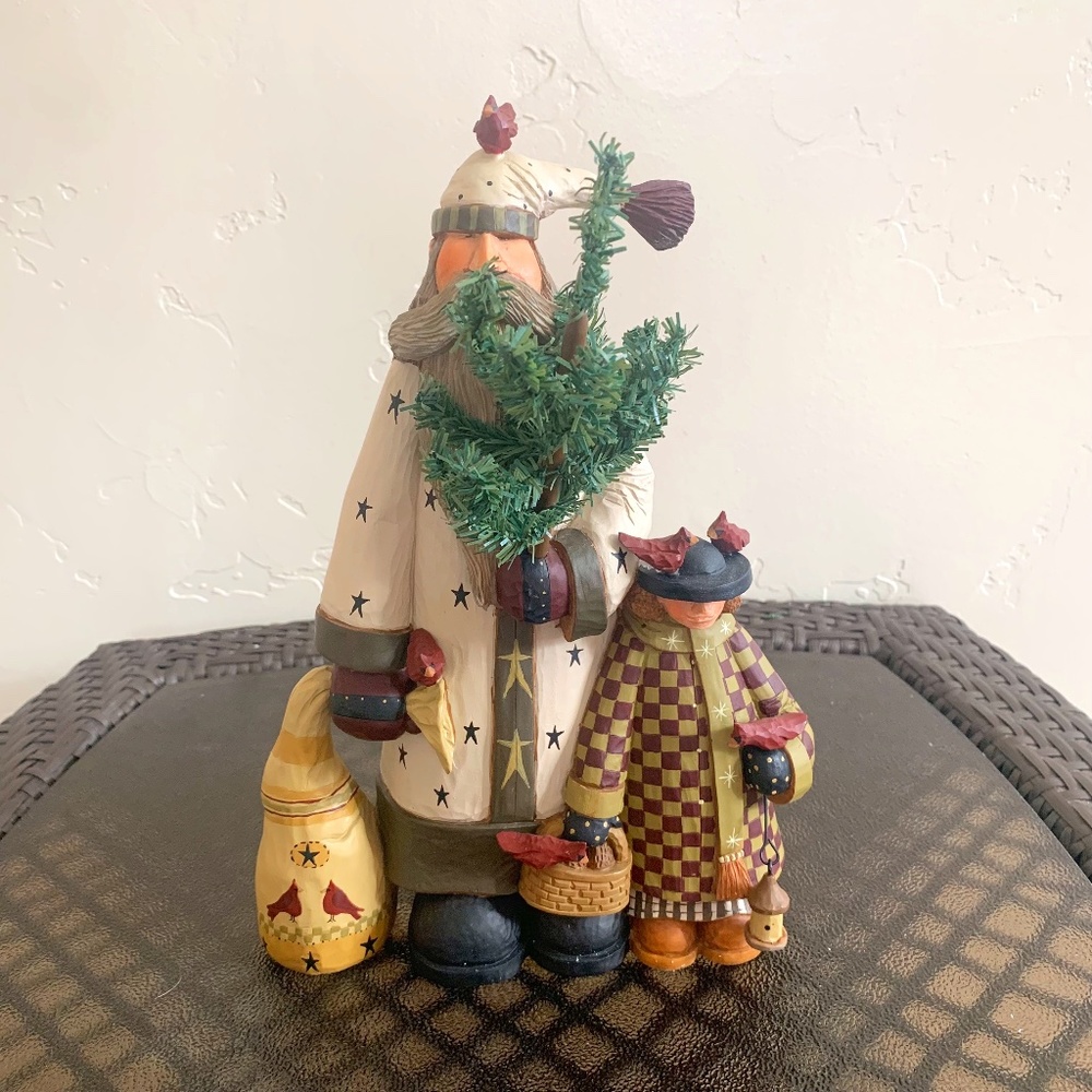 2003 Williraye Studios Folk Art "Christmas Delivery" WW2460